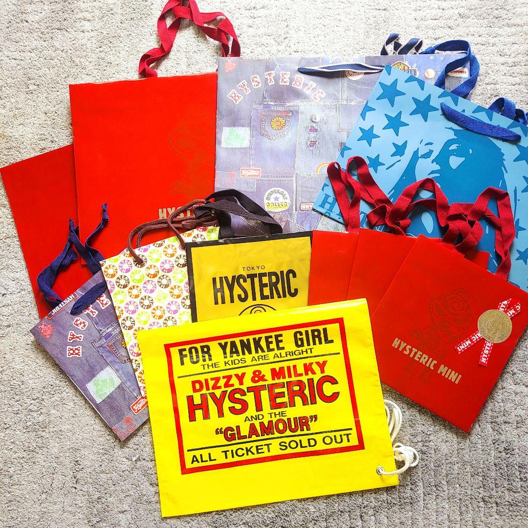 ヒステリックグラマー ヒスミニ ショップ袋 プレゼント レア 美品