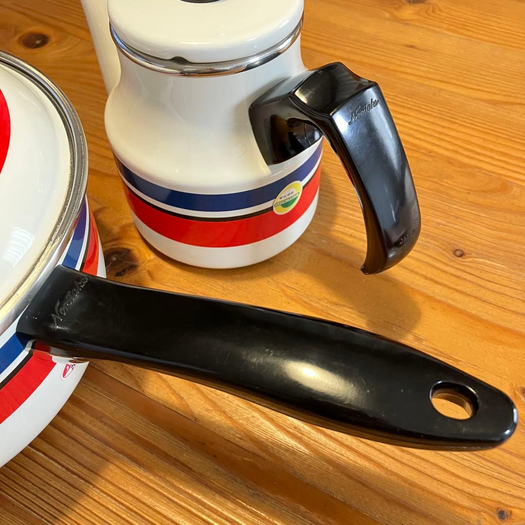 未使用品】昭和レトロ ビンテージ ノリタケ ポット 片手鍋 - メルカリ