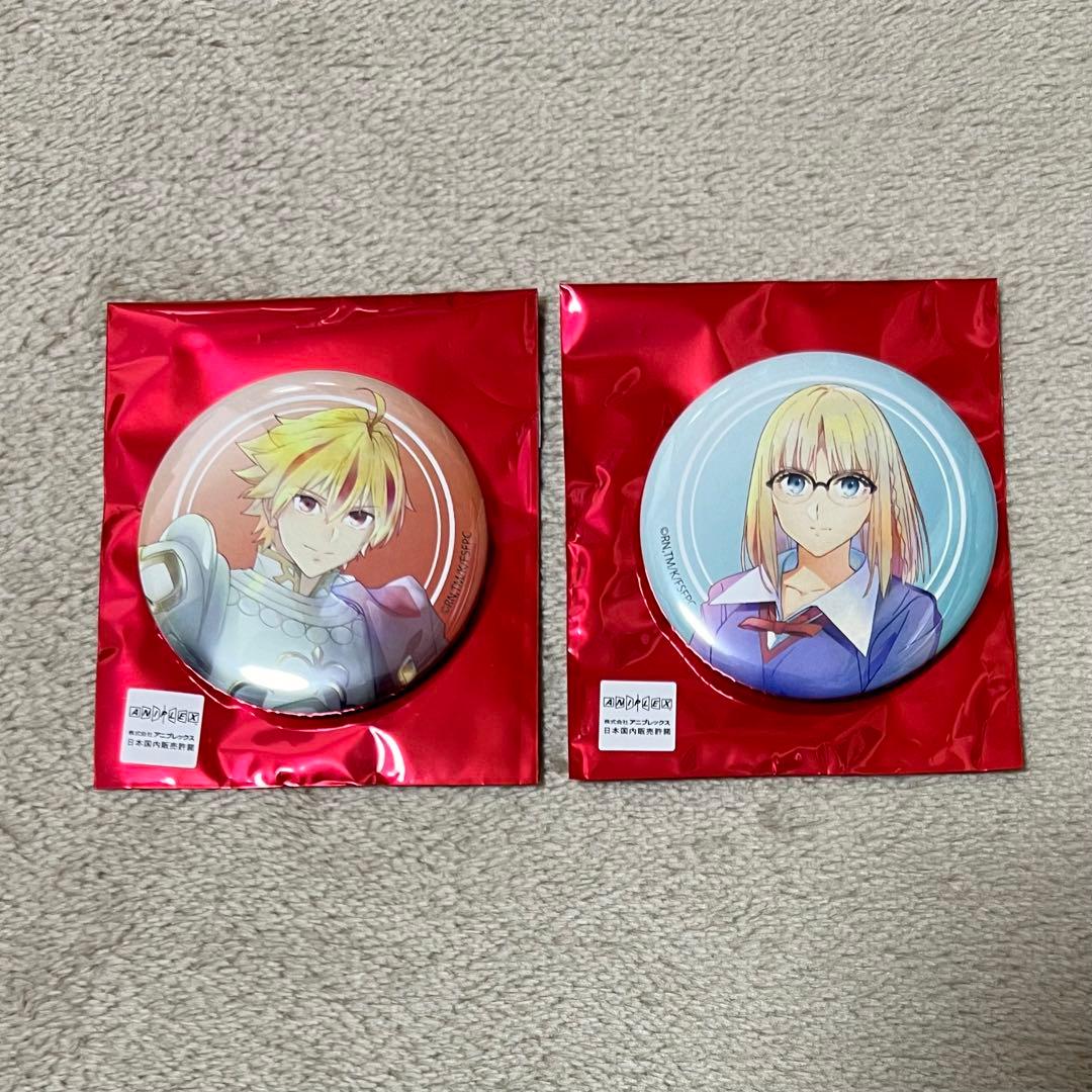 Fate/strange Fake 缶バッジ リチャード アヤカ 沙条綾香 - メルカリ