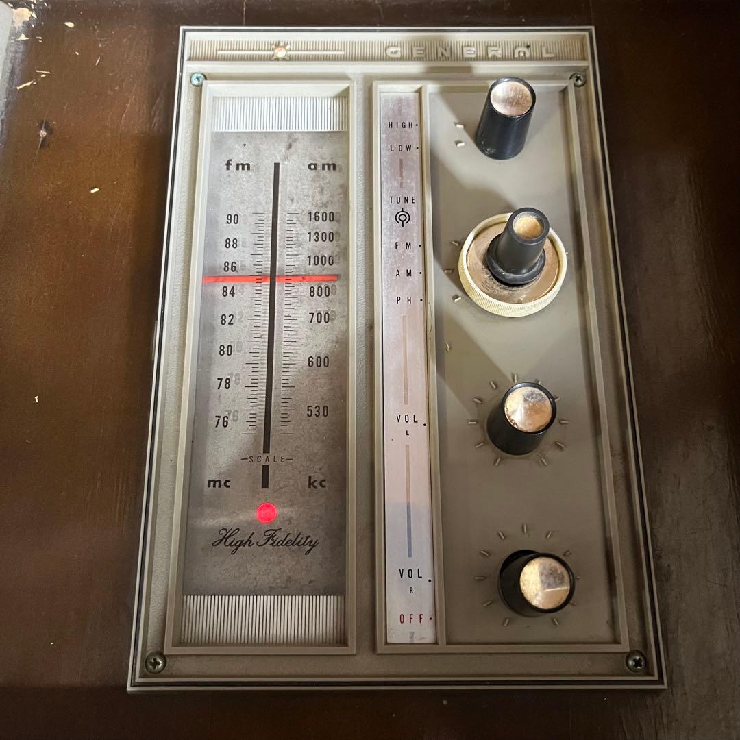 アンティーク】ゼネラル HiFi ステレオ再生装置 KHB-606S 古道具