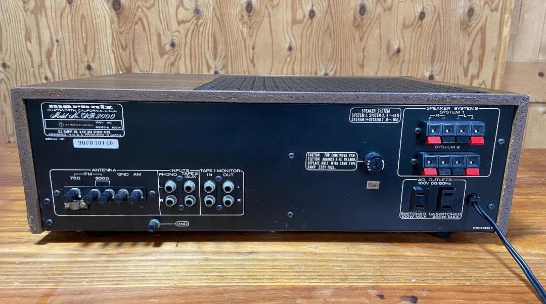 マランツ レシーバー 【希少】Marantz SR2000 要修理 - メルカリ