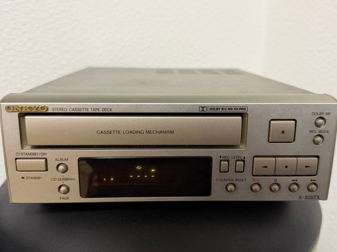 ONKYO K-505TX カセットデッキ ONKYO K-505TX カセットデッキ 中古動作品｜Yahoo!フリマ（旧PayPay