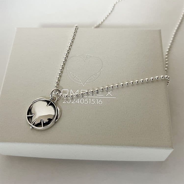 超希少】ピースハート・シルバーネックレス COMPLEX 『日本一心