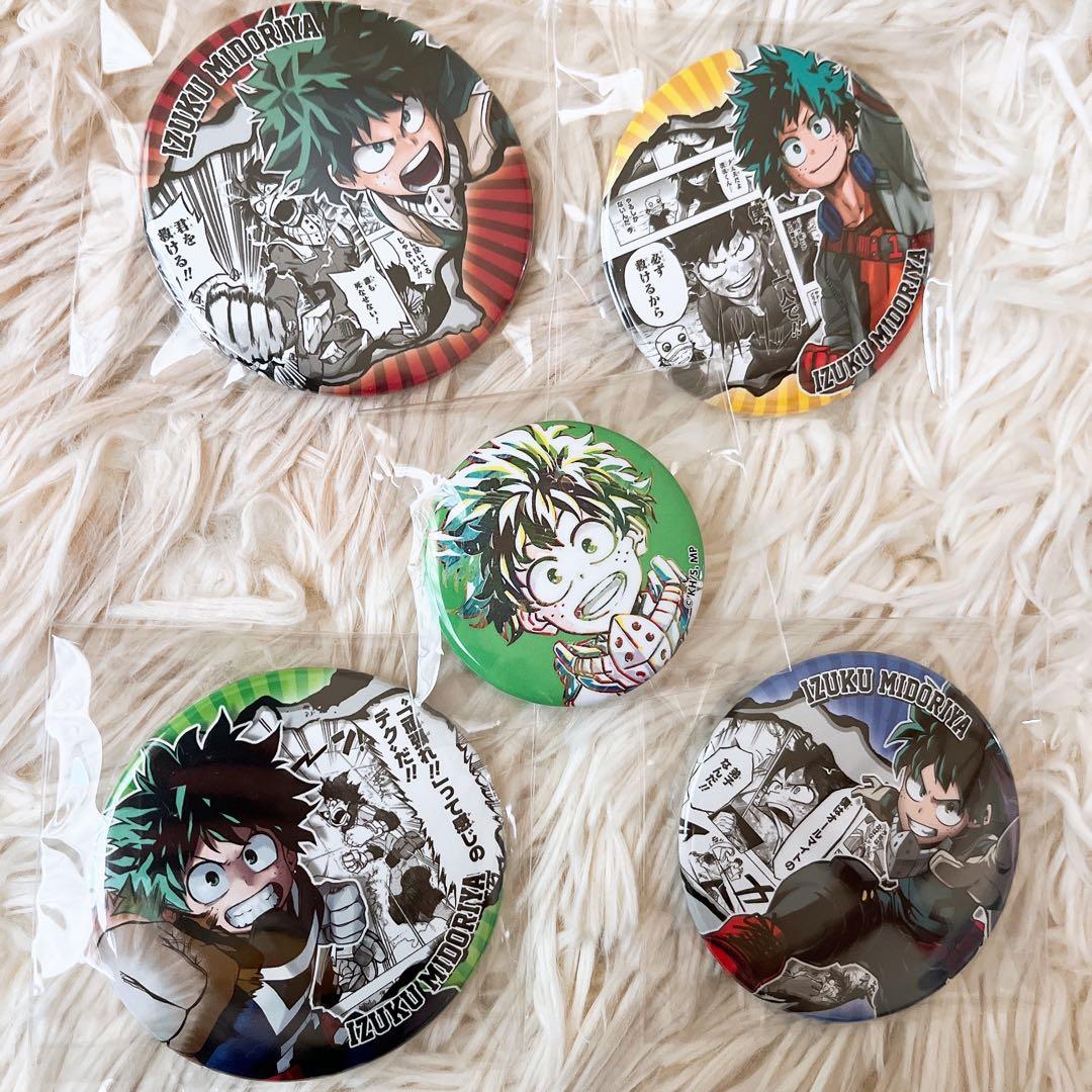 緑谷出久 缶バッジ 5個セット ヒロアカ デク - メルカリ