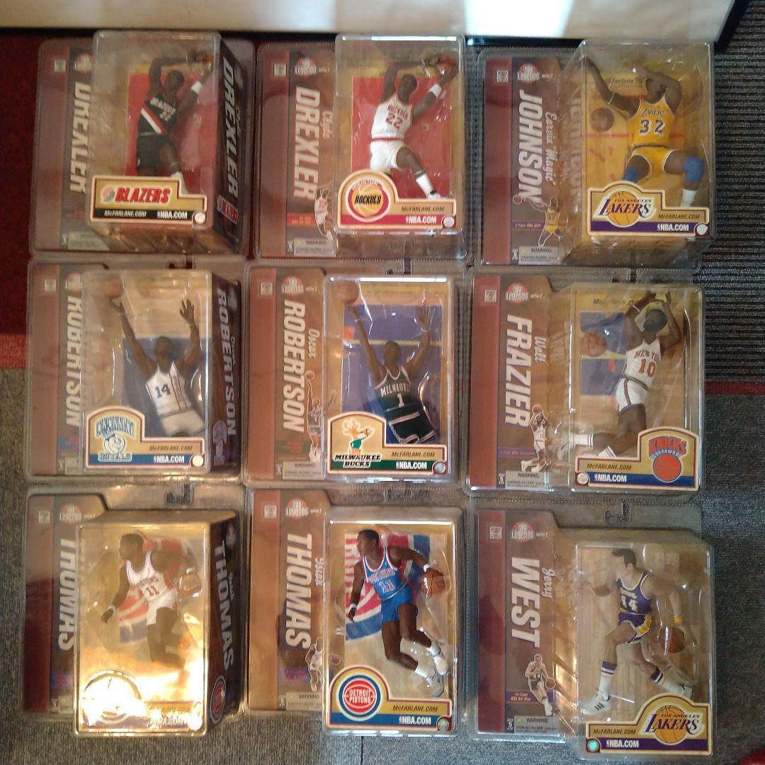 NBA　マクファーレン　Legendsシリーズ　2　　9体セット　コンプリート 2026年最新】マクファーレン nbaの人気アイテム - メルカリ