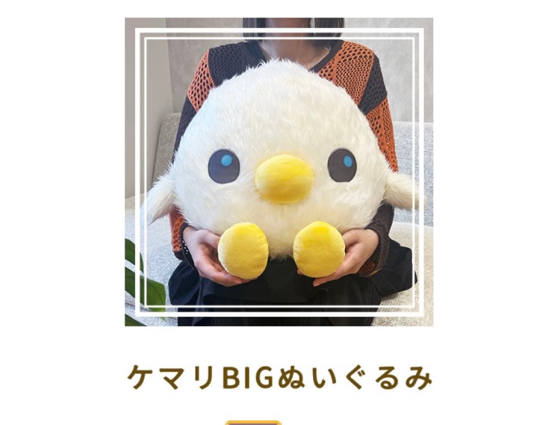 ケマリBIGぬいぐるみ - メルカリ