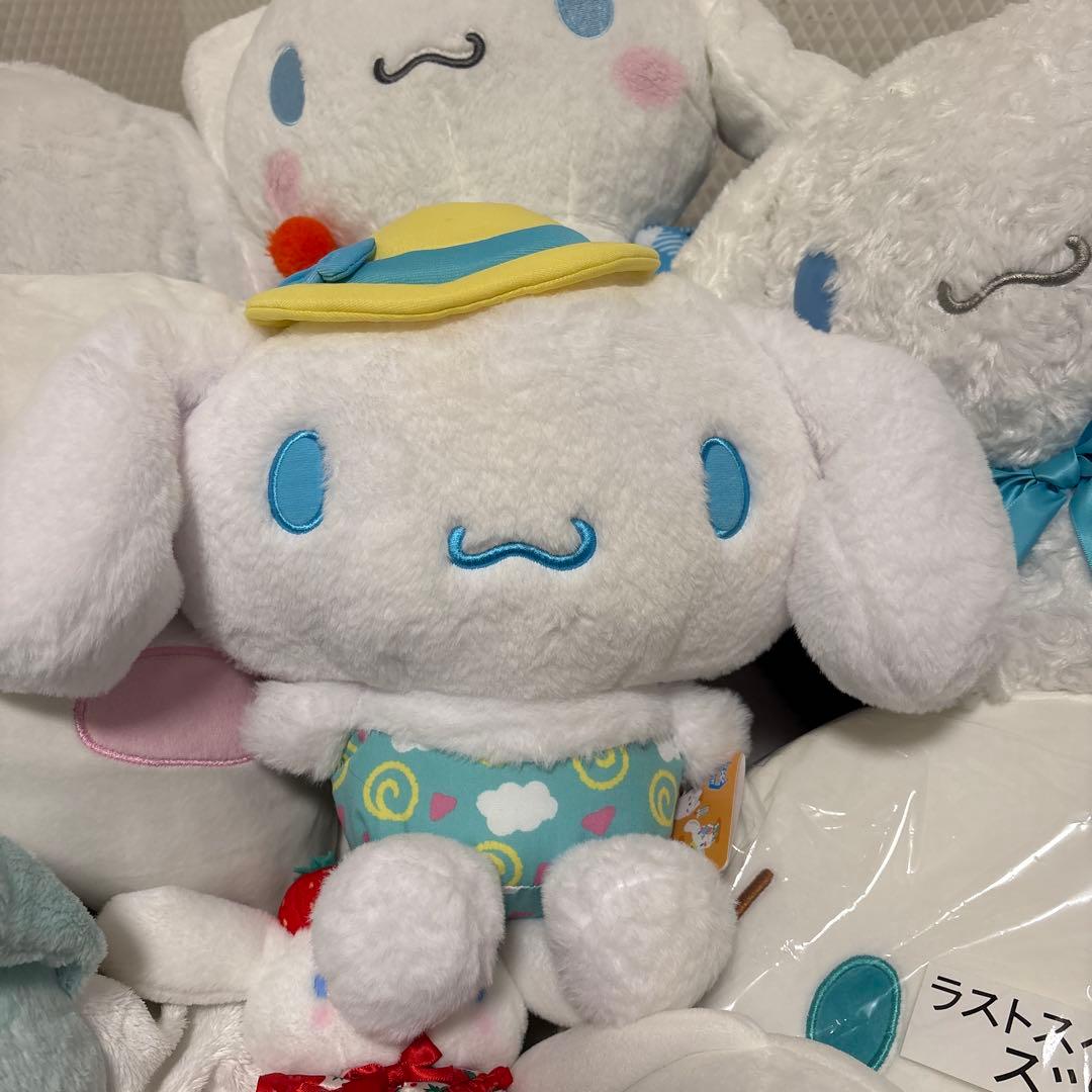 160サイズぱんぱん 大量 シナモンロール ぬいぐるみ グッズ まとめ売り