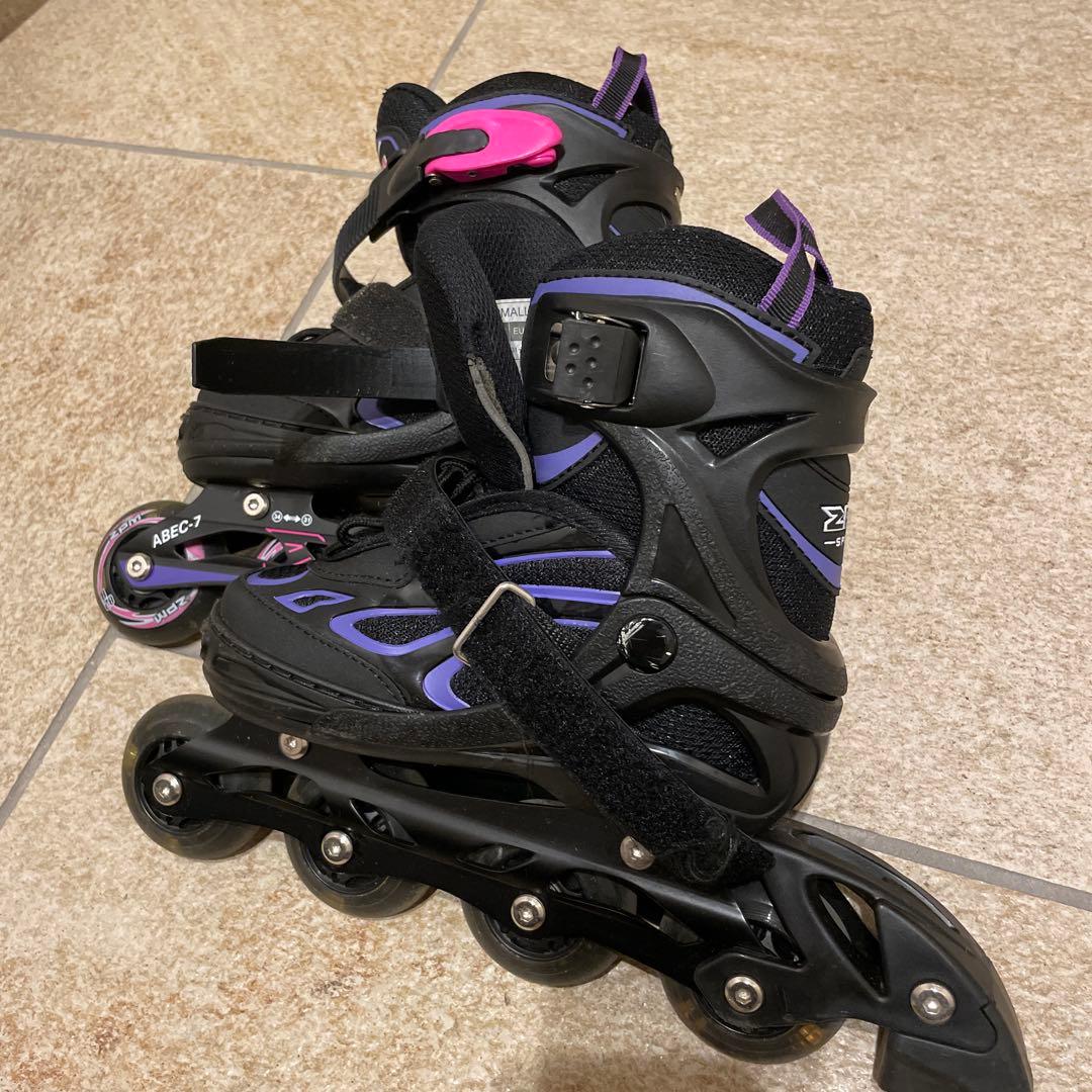 ZPM インラインスケート19.5〜21.5cm ブラック - メルカリ