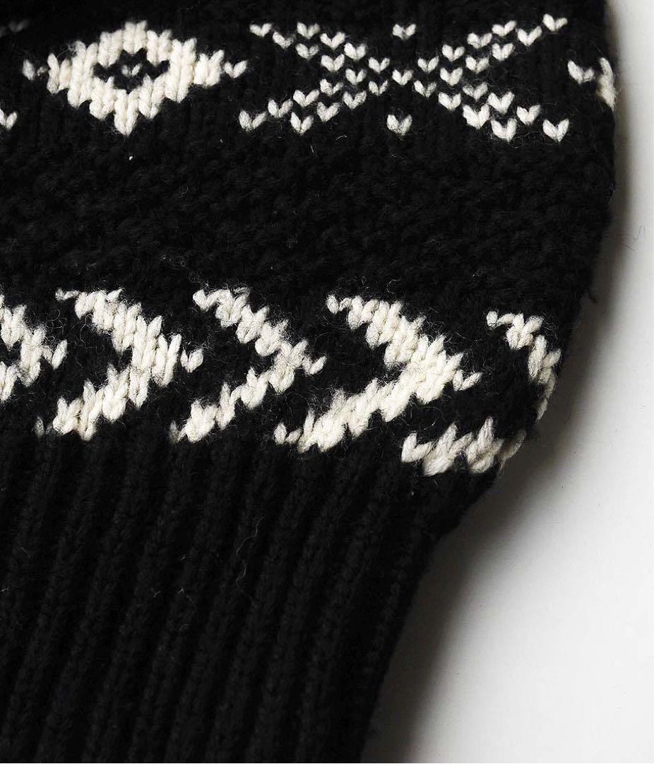 希少90´s OLD GAP オールドギャップ ノルディック柄 3Dニット XL