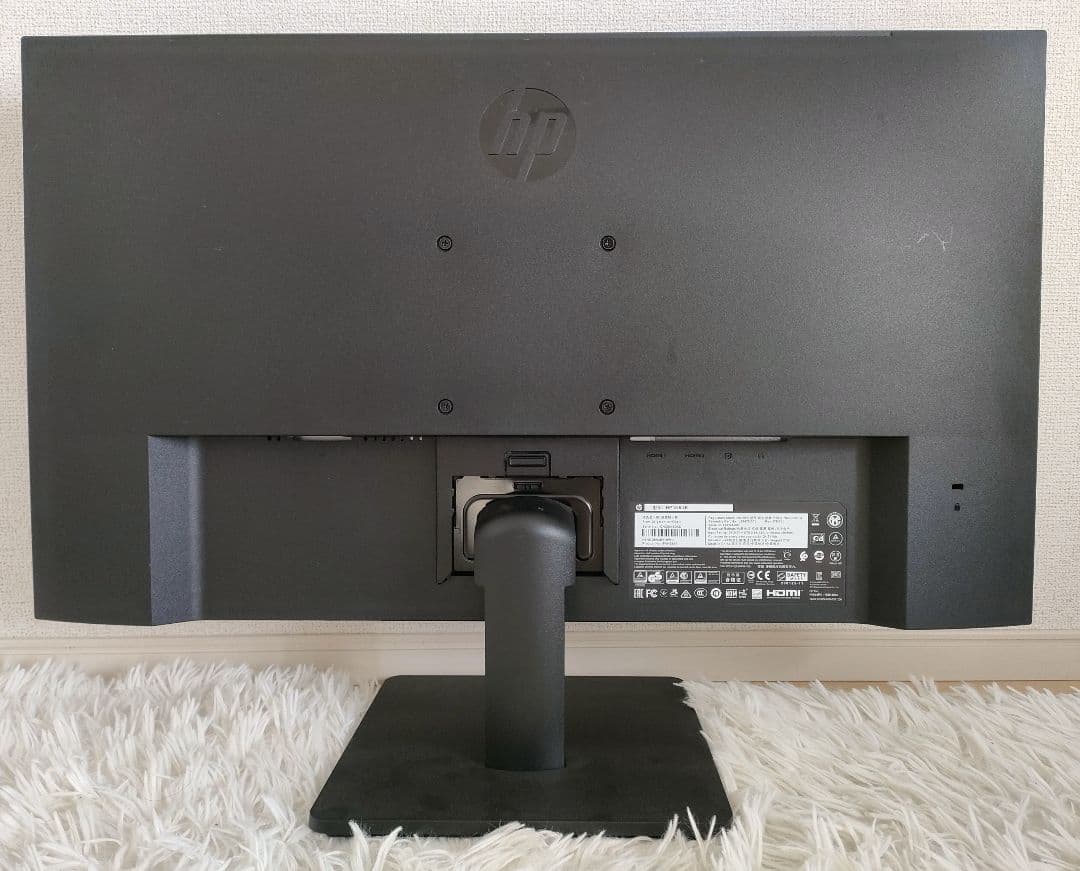 HP V28 4K モニター 本体 (PCスピーカーおまけ付き) - メルカリ