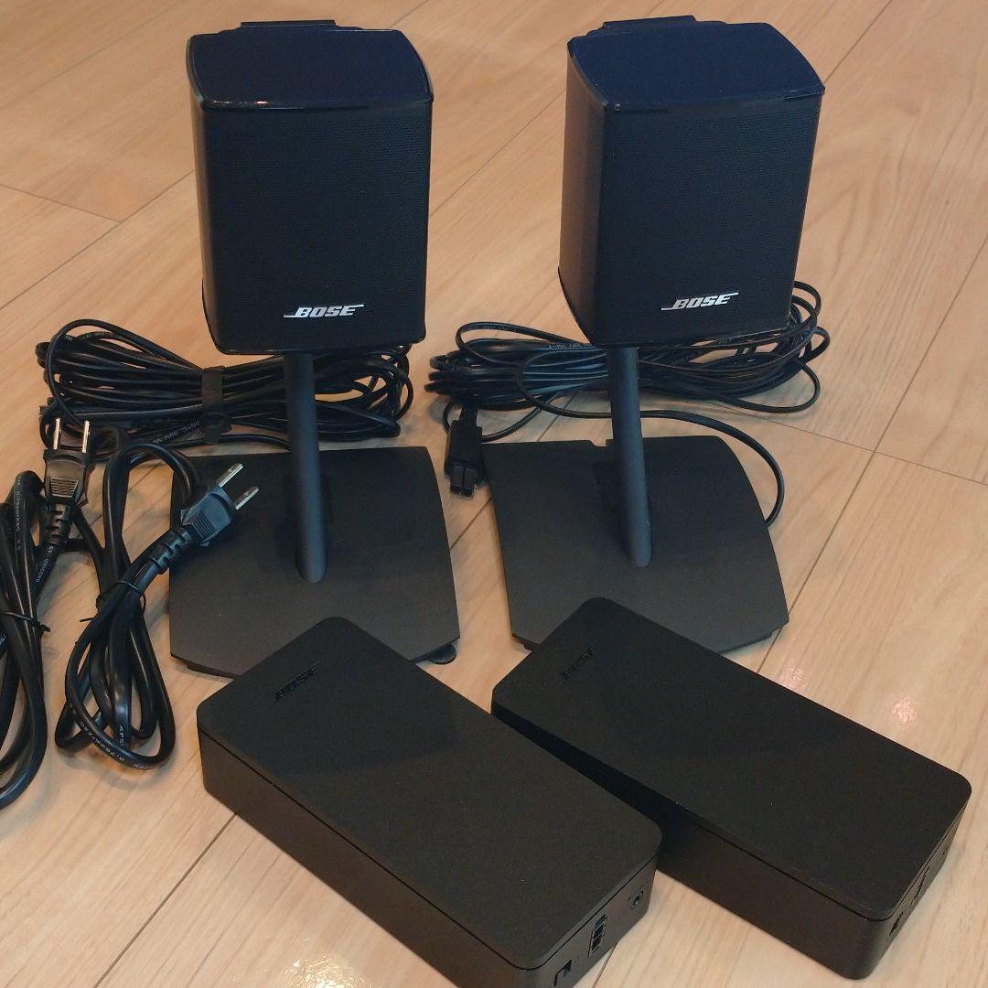BOSE SURROUND SPEAKERS スタンド付 ボーズリアスピーカー - メルカリ