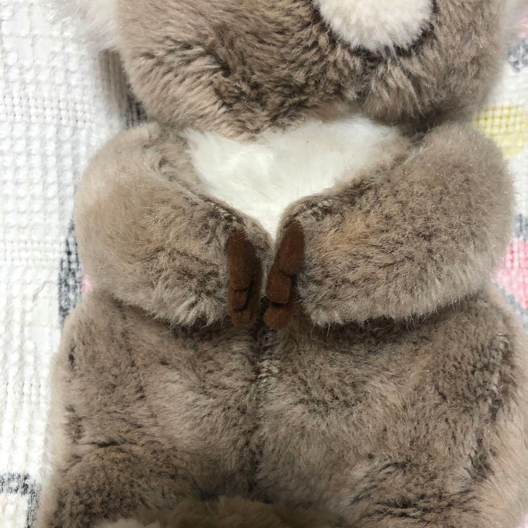 昭和レトロ ヴィンテージ ファースト社 親子コアラ ぬいぐるみ 中古品