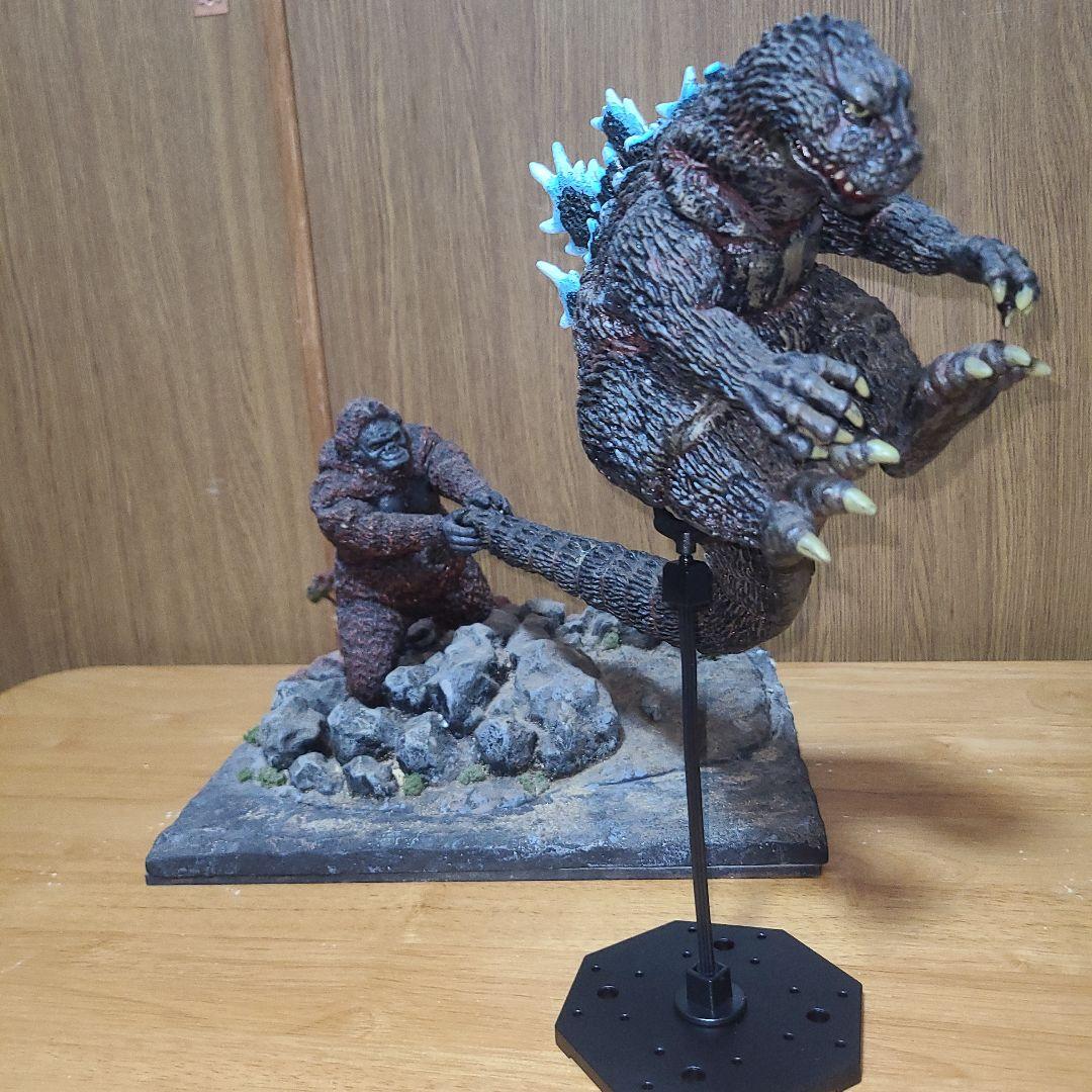 キングコング対ゴジラ ジャイアントスイング ソフビキット イノウエ