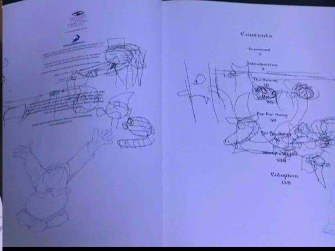 野生の島のロズの制作社会 アートブック シュレック設定資料集 長