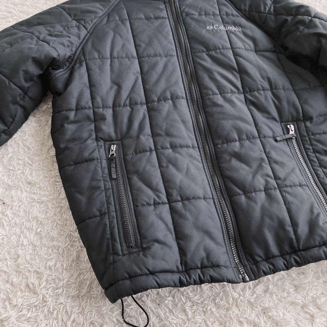 美品Columbia フーデッド パファージャケット ドローコード 短丈 y2k