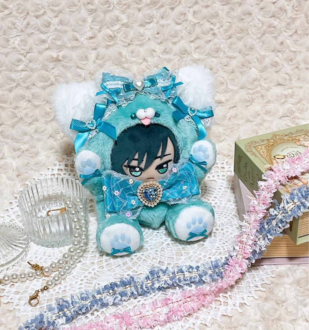 ちびぐるみサイズ ネコちゃん着ぐるみ おすわり ぬい服 肉球 - メルカリ