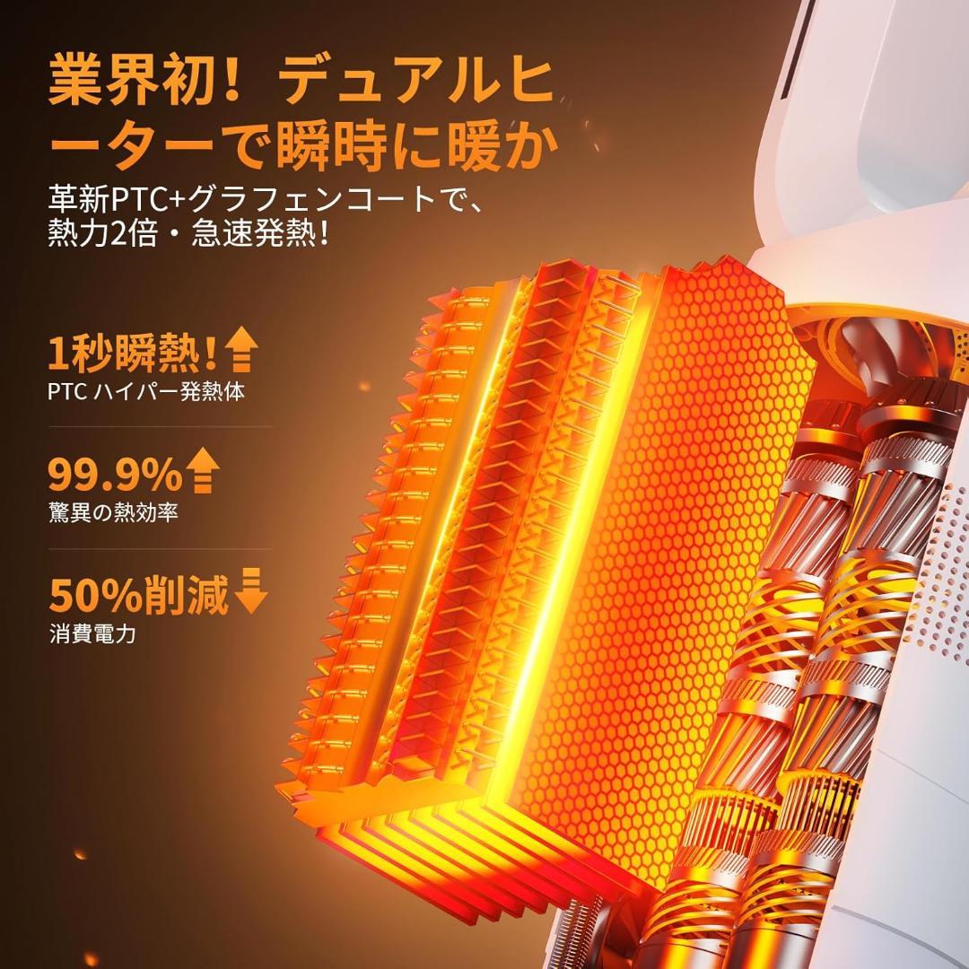 ✨新品✨暖房・冷房・空気清浄・空気循環 4-in-1&四季対応セラ