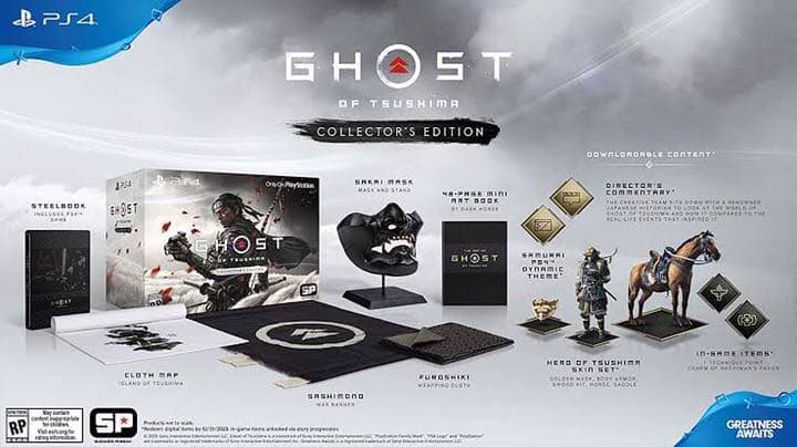 GHOST OF TSUSHIMA COLLECTOR’S EDITION PS4]Ghost of Tsushima Collectors Edition(ゴースト オブ ツシマ