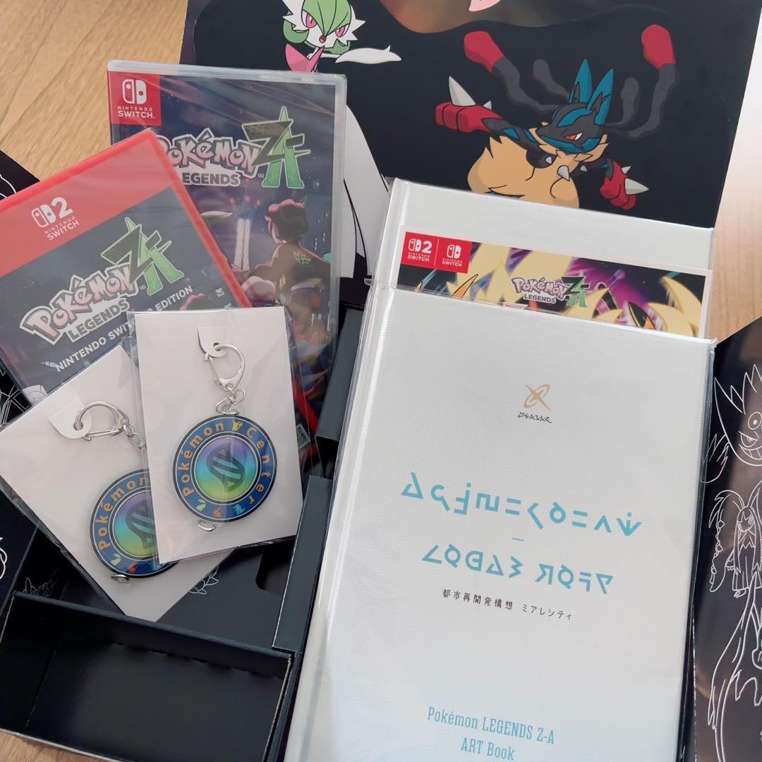 ポケモンza初回特典付 Switch2 ソフト未開封 Amazon「Switch2 ポケモンレジェンズZAセット」の招待販売を開始