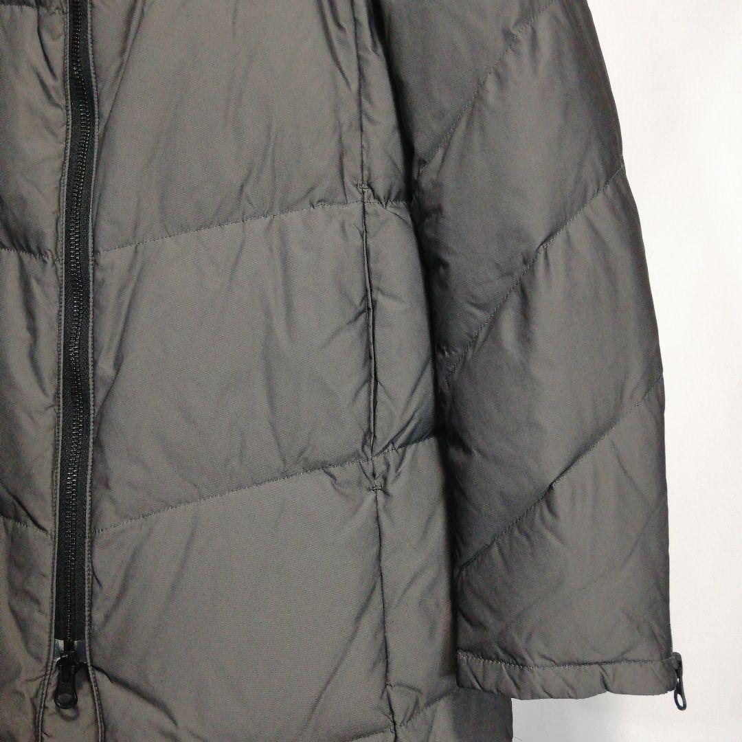 ゼロバイトルネードマート シャンブレーナイロンロングダウン ダウン