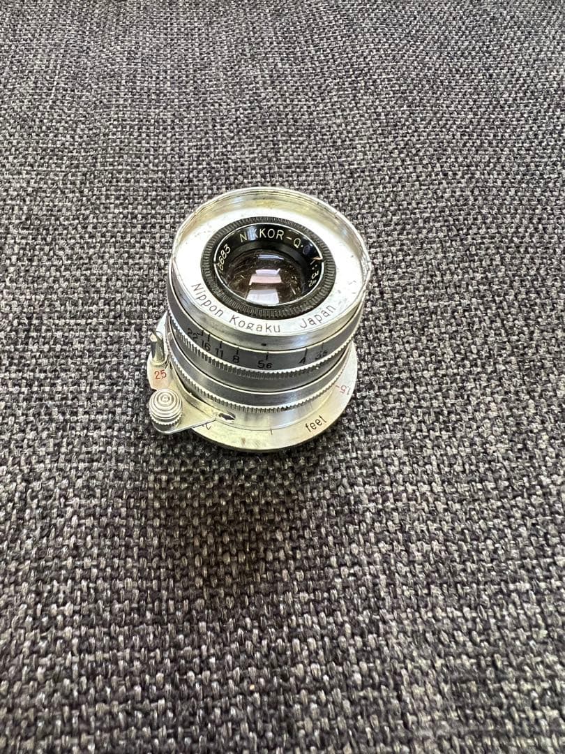 レンズ NIKKOR-Q.C 5cm f/3.5 沈胴 Lマウント レンズ - メルカリ