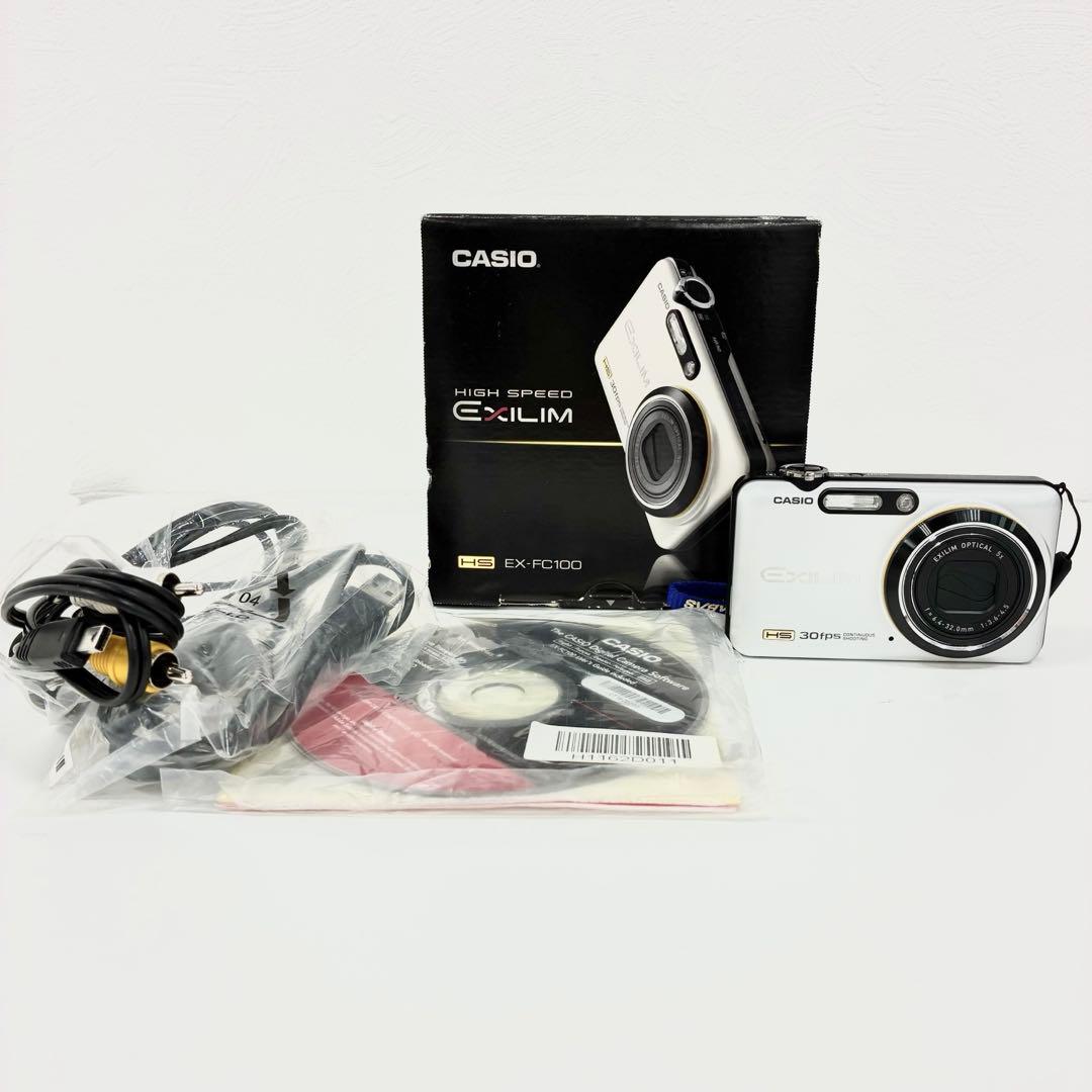 極美品 CASIO EXILIM HS EX-FC100 カシオ - メルカリ