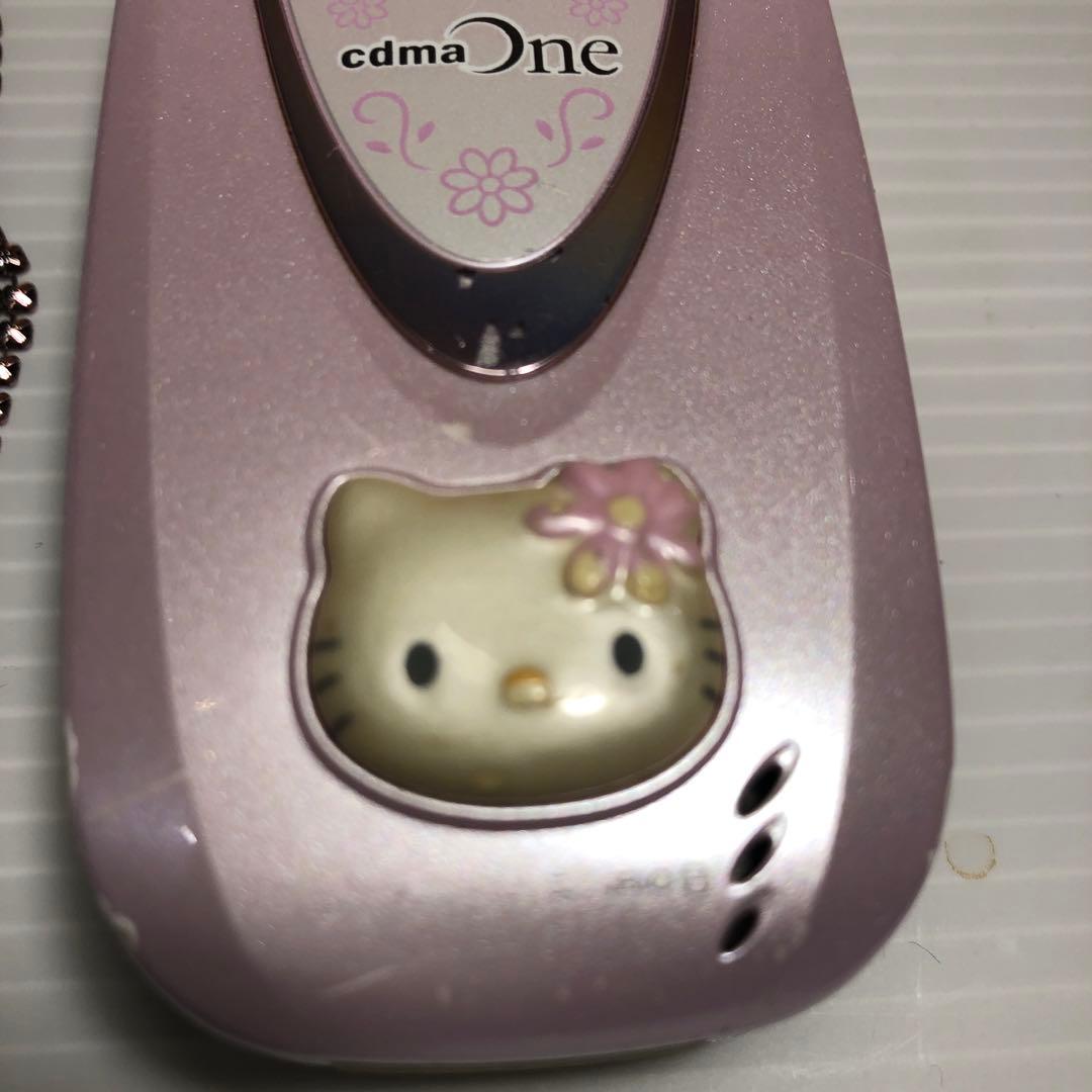ハローキティ ガラケー C401SA サンリオ ジャンク品 - メルカリ