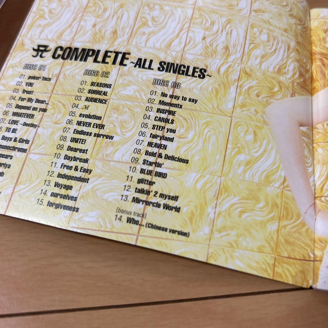 即購入ok!!】浜崎あゆみ アジア盤コンプリートベストアルバム - メルカリ