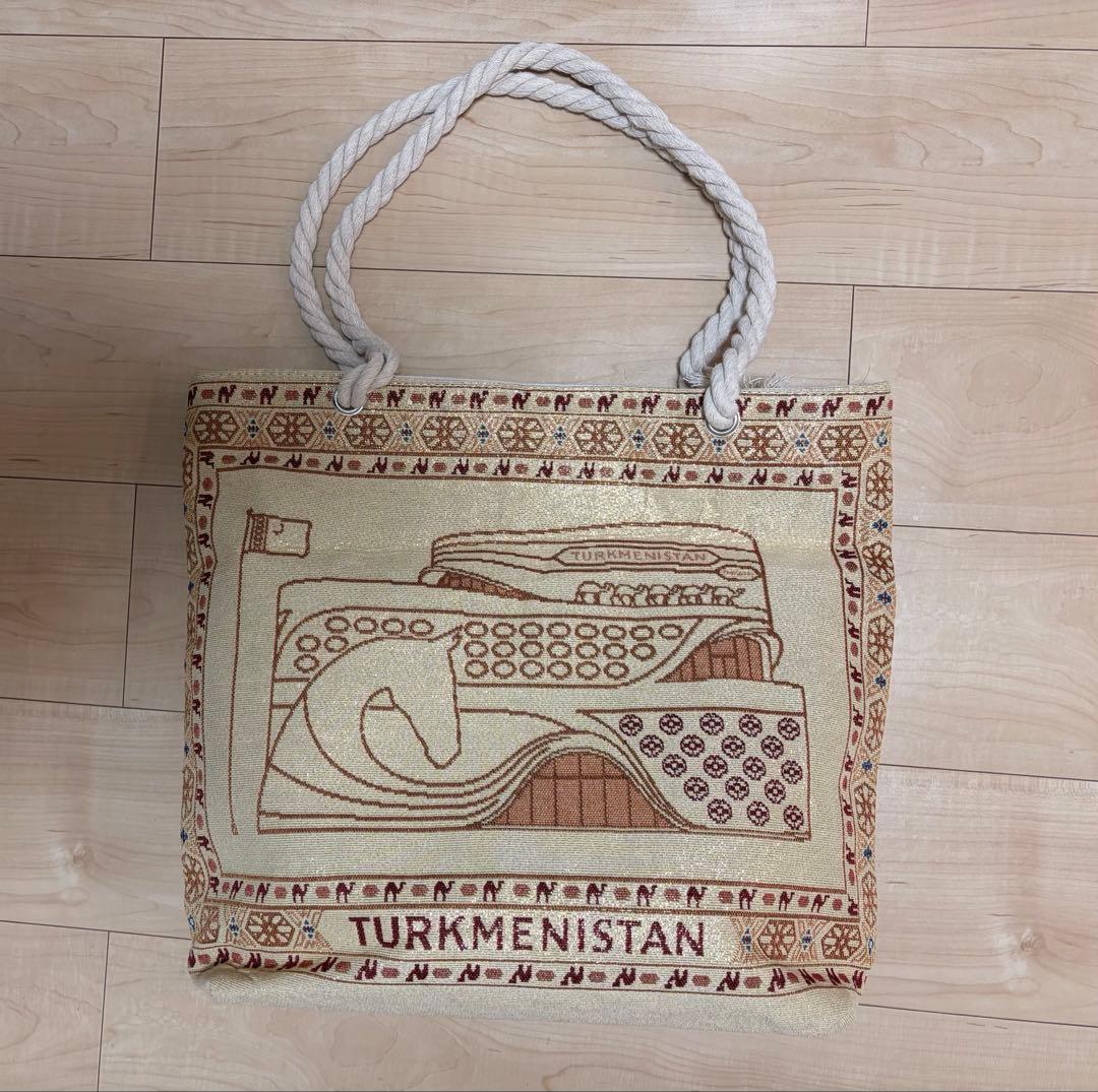 新品未使用】大阪関西万博 トルクメニスタン館 トートバック - メルカリ