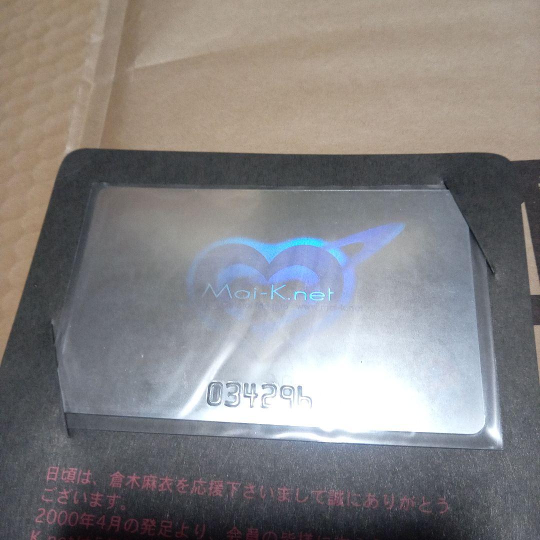 倉木麻衣 ファンクラブ ピンバッジ 会員証 - メルカリ