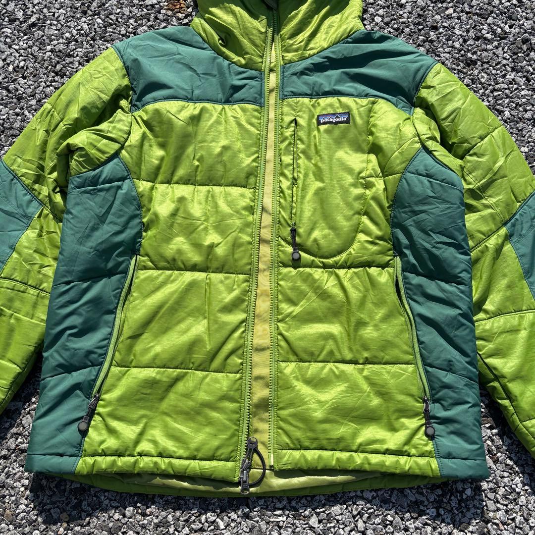 00s パタゴニア ダスパーカー ブライトグリーン S - メルカリ