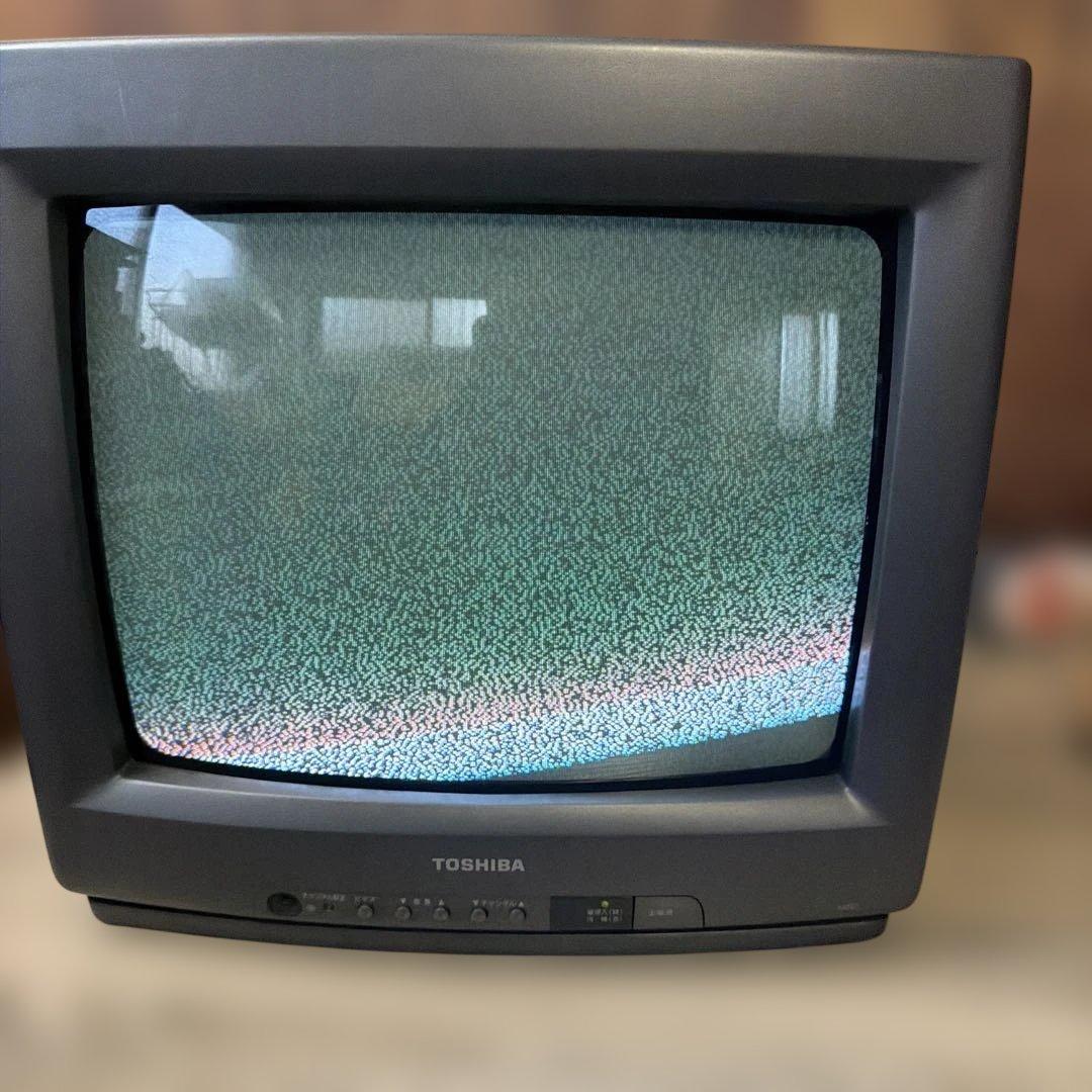 TOSHIBA 14R7 ブラウン管テレビ 14インチ - メルカリ