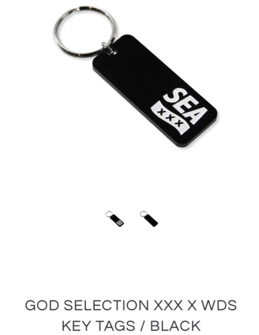 GOD SELECTION XXX x WDS KEY TAGS 限定予約商品 - メルカリ