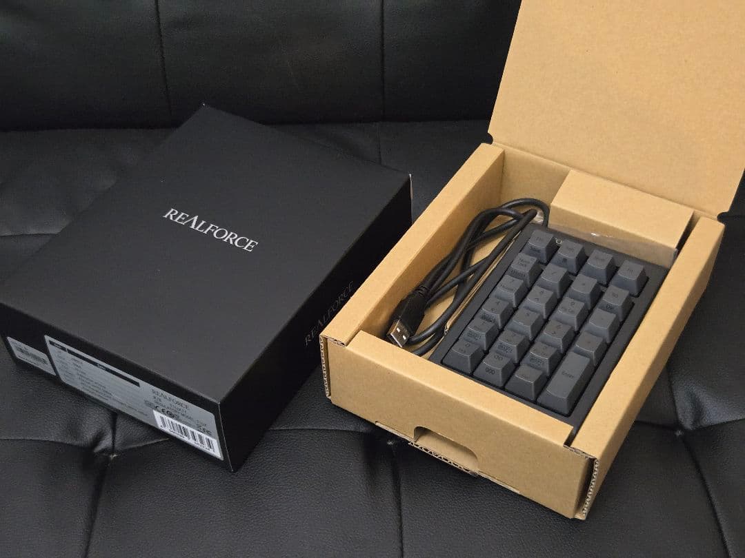 REALFORCE RT1 テンキー テンキー REALFORCE「RT1」(Mac/Windows11対応) ブラック T1UX11 [有線