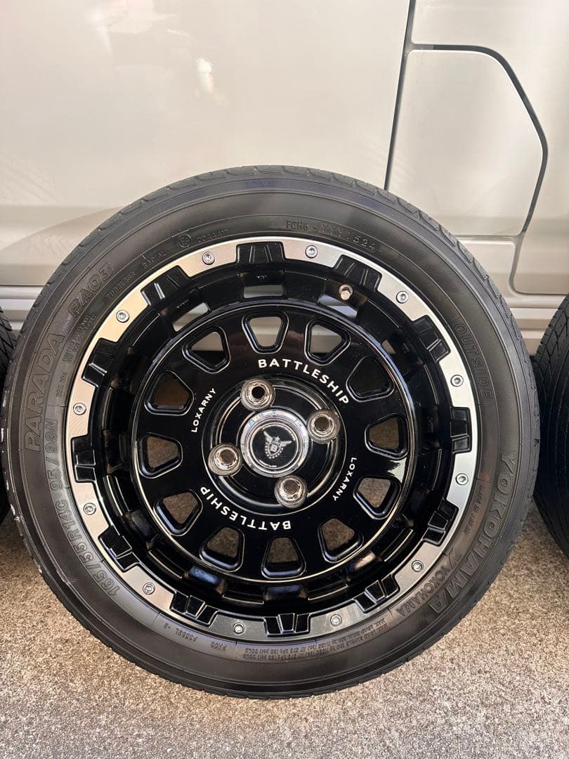 ロクサーニ バトルシップ ネオ ホイール 14 インチ 165 55パラダ
