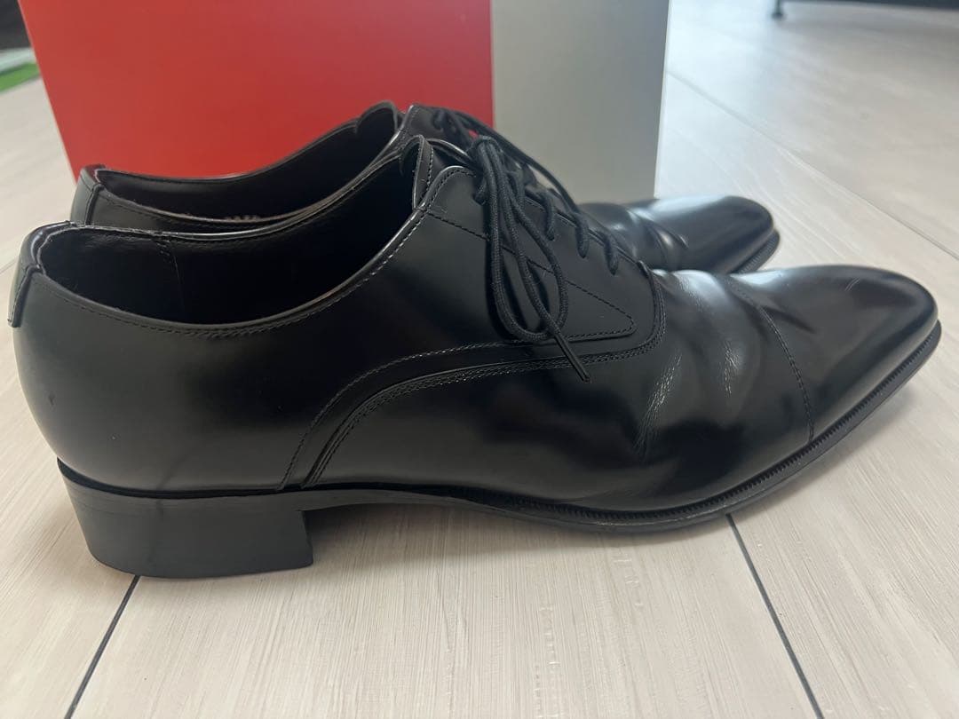 REGAL 725R AL ブラック 紳士靴 ストレートチップ 25.5cm 黒