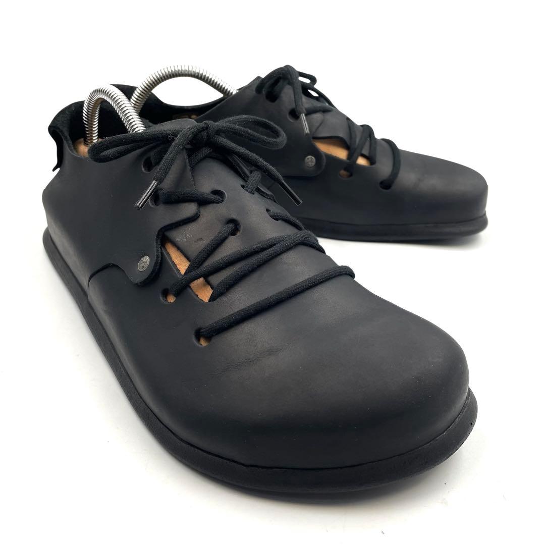 《未使用級》ビルケンシュトック モンタナ 本革 レザー ブラック 黒系 41