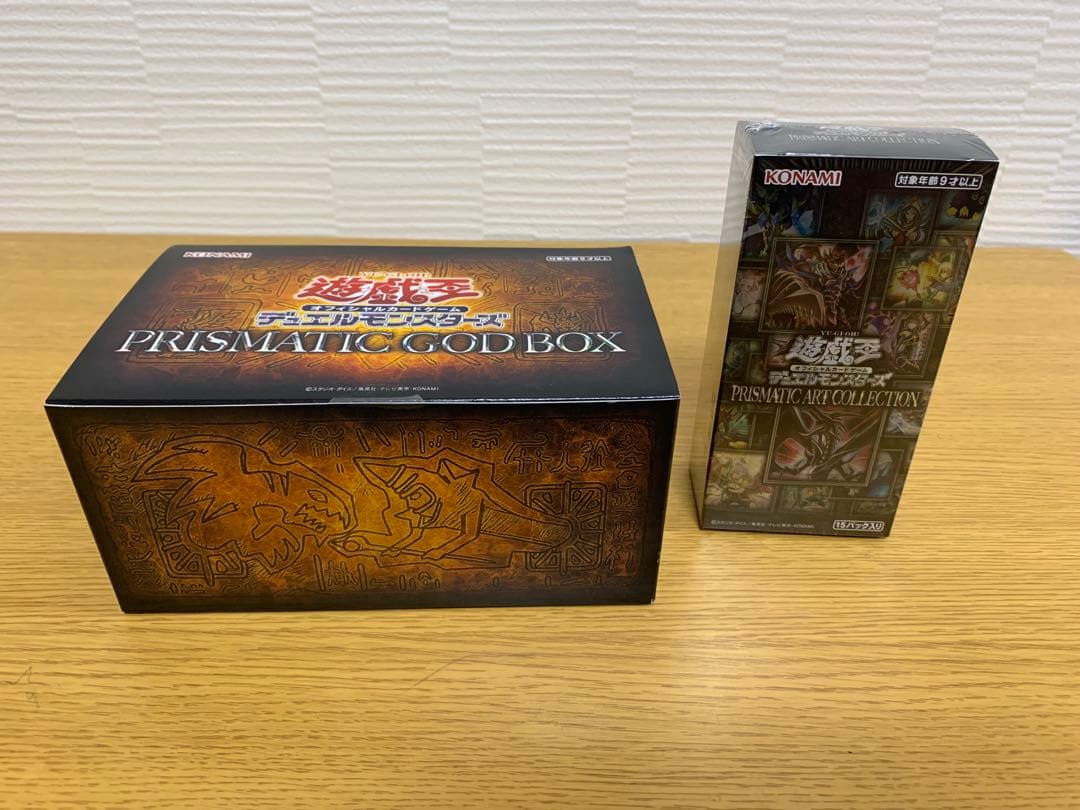 遊戯王　アートコレクション、ゴットボックス各1box コナミデジタルエンタテインメント 【予約】遊戯王OCG デュエル