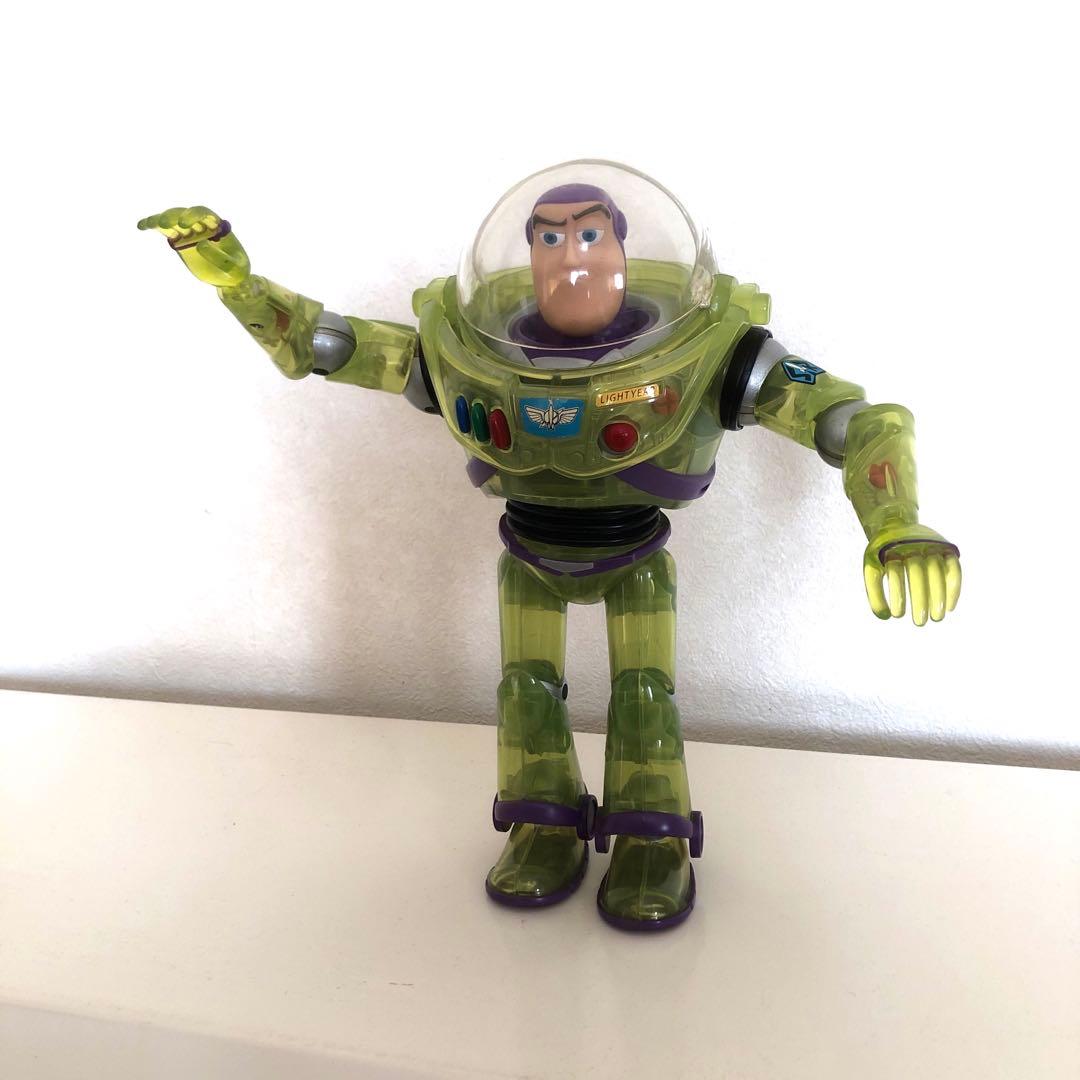 バズ・ライトイヤー フィギュア クリアーグリーンバージョン約23cm Disney(ディズニー) / バズライトイヤー/UNIVERSE PROTECTION UNIT