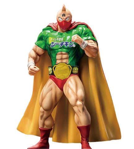 キン肉マン シーチキン フィギュア 100名限定　懸賞当選品 キン肉マン×オイル不使用シーチキン 筋肉コラボ。GO!GO!マッスル