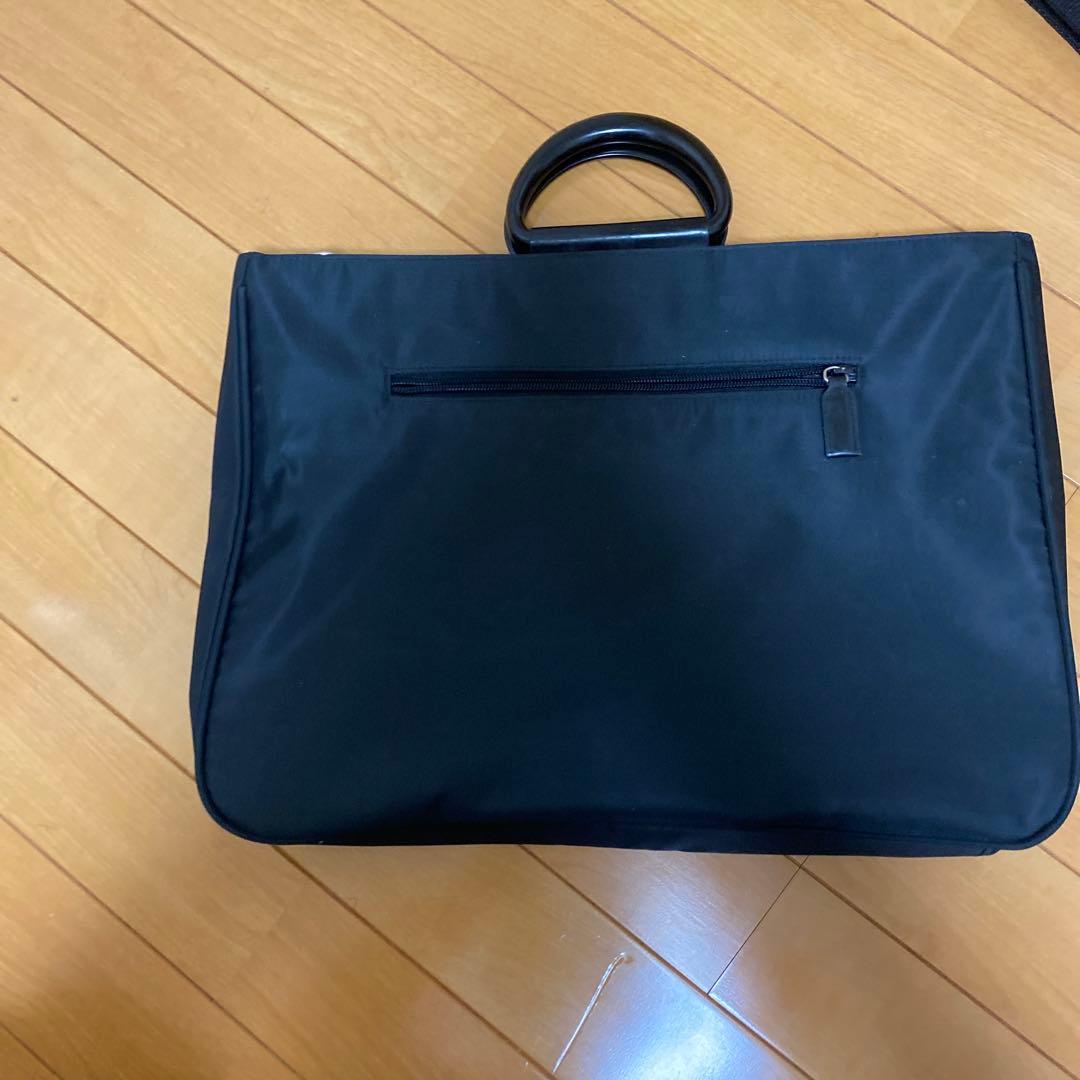 90s PRADA ブラック ナイロン ハンドバッグ old ノームコア y2k PRADA