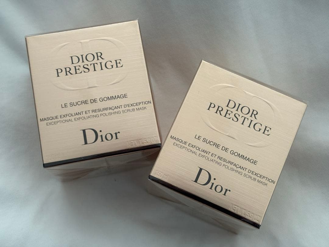 早い者勝ち！ディオール プレステージルゴマージュ150ml新品未開封x2個