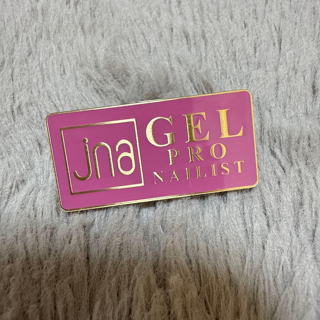 JNA 中級 ジェル ネイル 技能検定試験 合格 バッチ バッジ - メルカリ