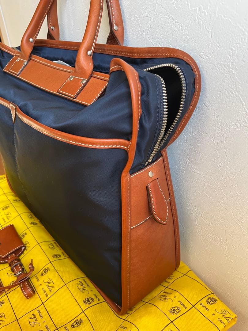 【極上品】フェリージ Felisi 8637/2-DS ビジネスバッグ