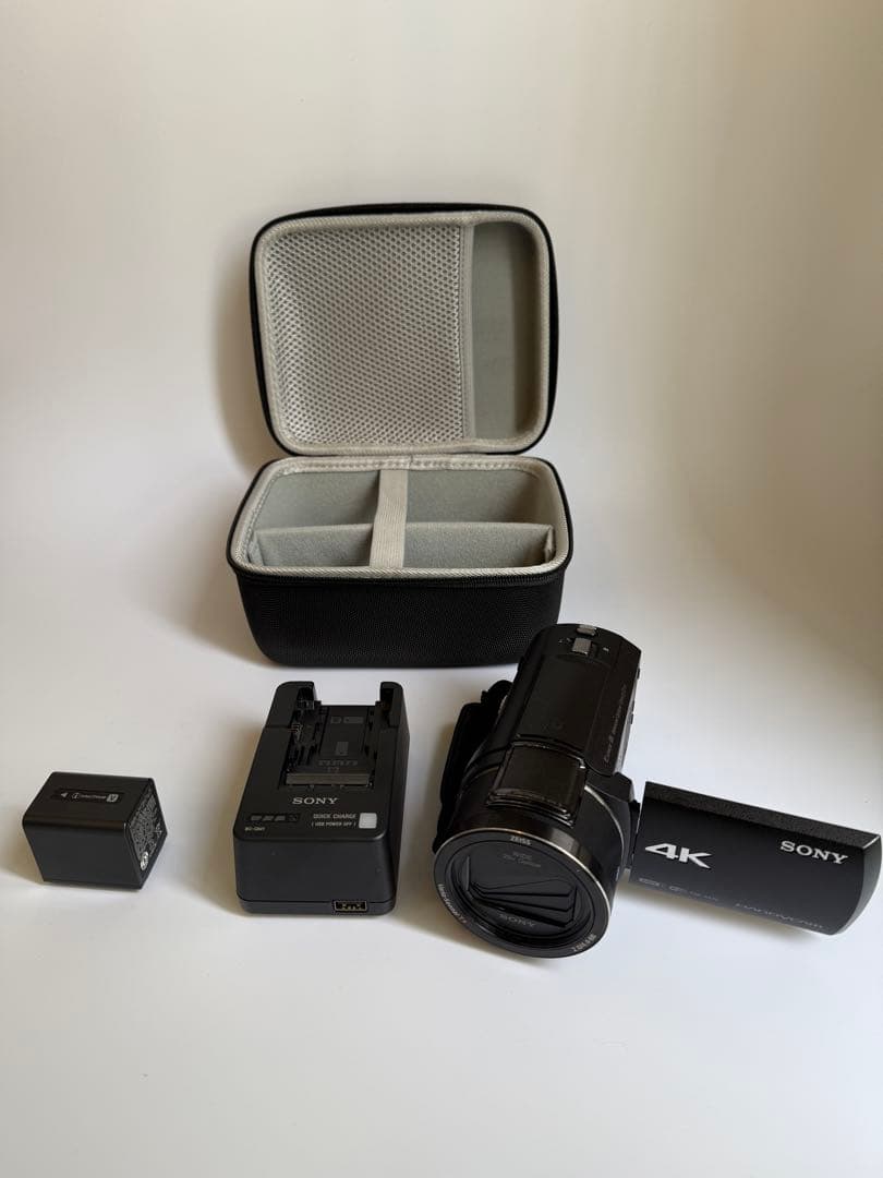 4K SONYのハンディカム　FDR-AX45 Amazon | SONY(ソニー) 4K ビデオカメラ Handycam FDR-AX45(2018年