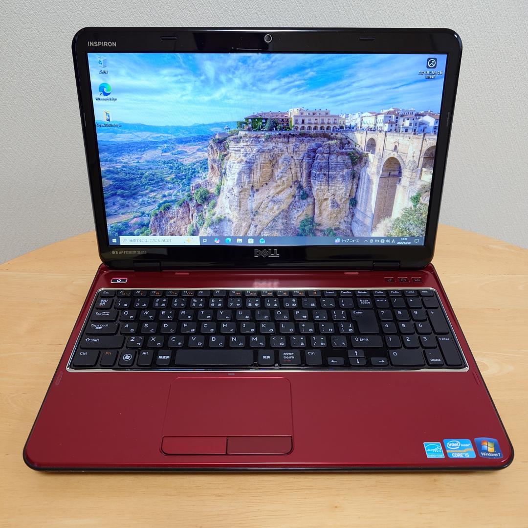 【すぐ使えます】DELL 15R N5110 i5 SSD256G 8G DELL Inspiron 15R（Inspiron N5110）をレビュー