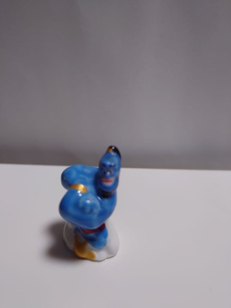 ディズニー ジーニー・アブー ベルメゾン 千趣会 陶器ミニチュア 2個