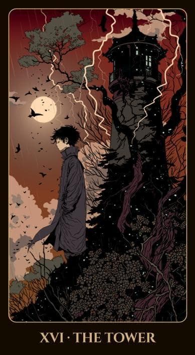 正規品タロットカード】儚く美しい✨浮世がテーマのネオジャパネスクな