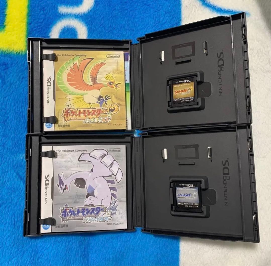 ポケットモンスター ハートゴールド・ソウルシルバーセット - メルカリ