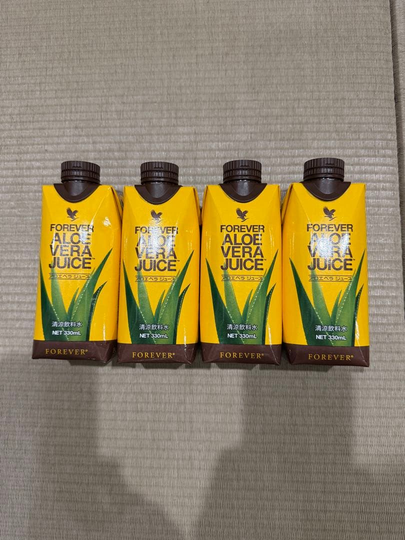 フォーエバー アロエベラジュース 330ml×4本 - メルカリ